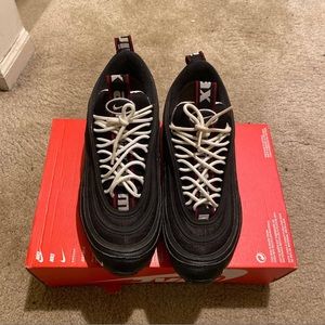 Size 11.5- Nike Air Max 97 Premium Black White 2018